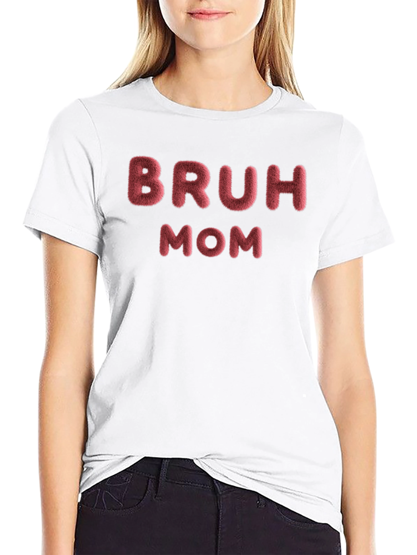 Bruh Mom Funny Graphic T-Shirt