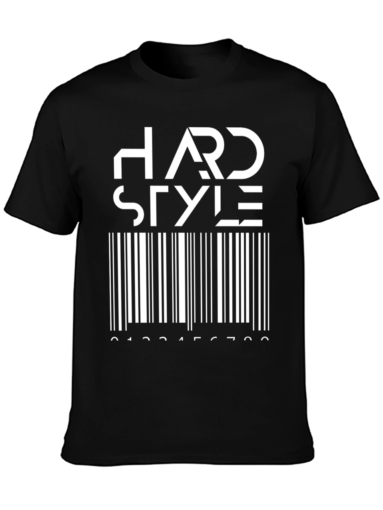 Hardstyle Barcode T-Shirt - Black