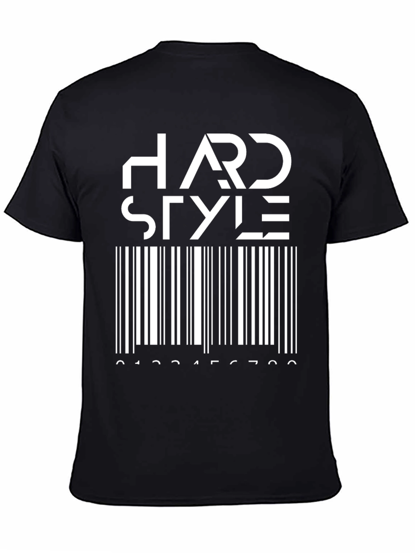 Hardstyle Barcode T-Shirt - Black