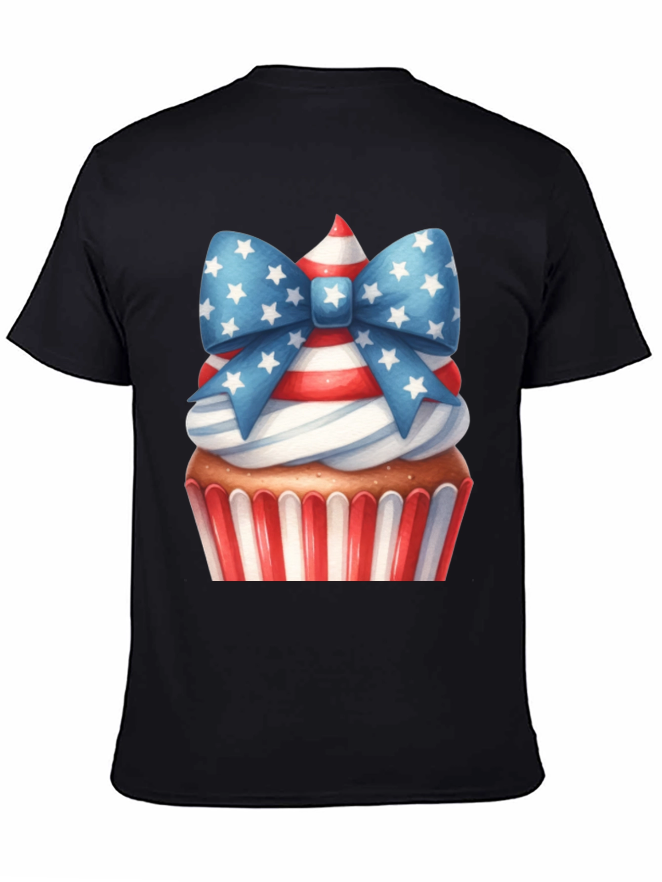 Patriotic Cupcake Graphic Tee