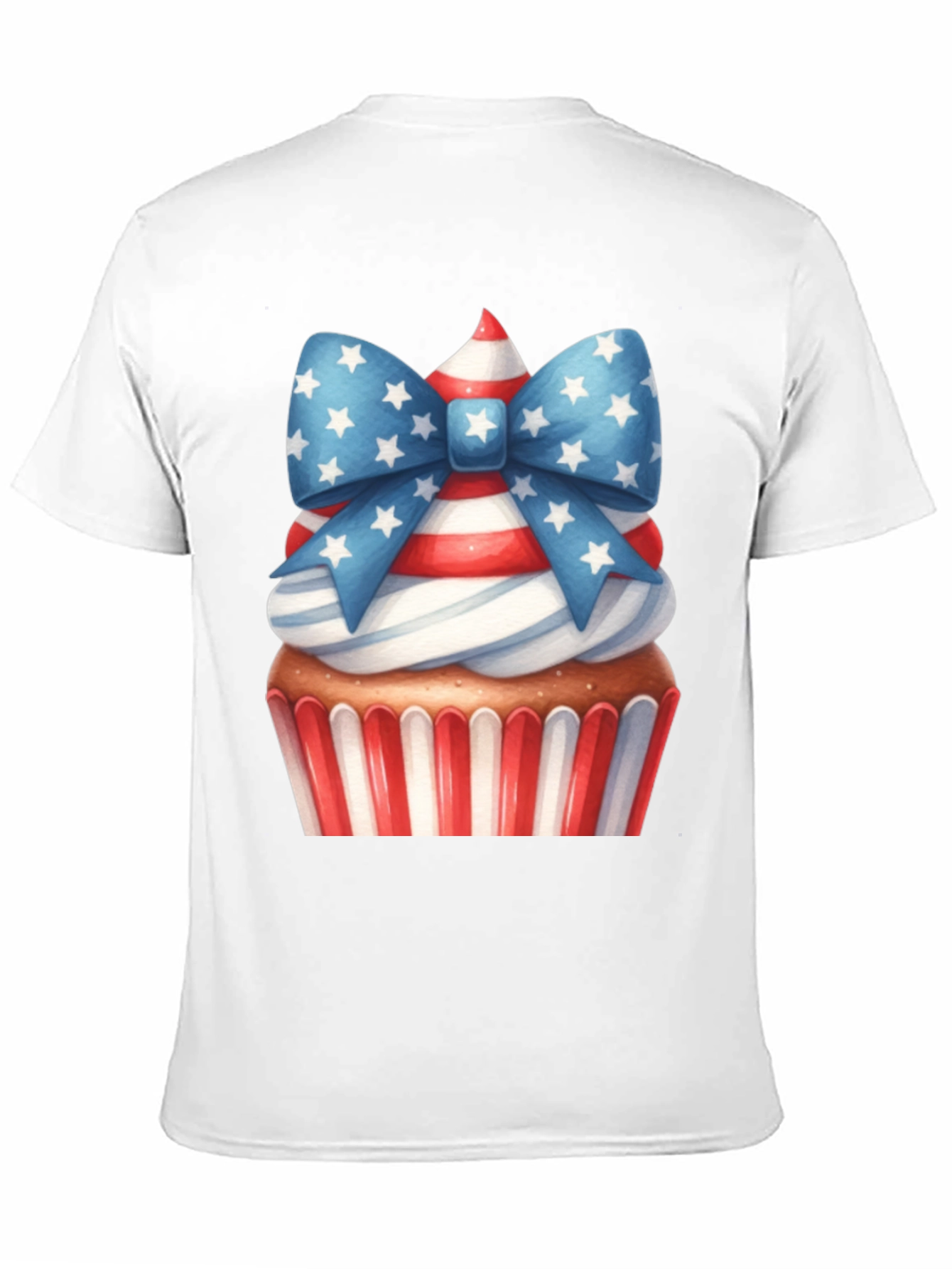 Patriotic Cupcake Graphic Tee
