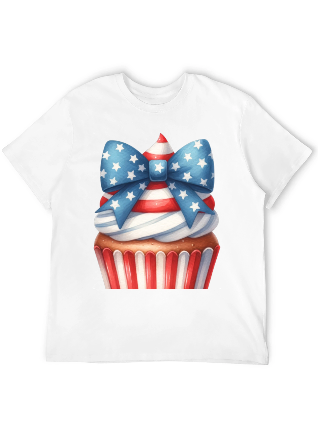 Patriotic Cupcake Graphic Tee