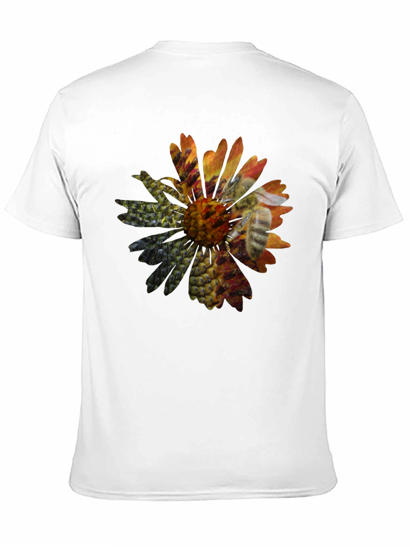 Bee and Flower Graphic T-Shirt