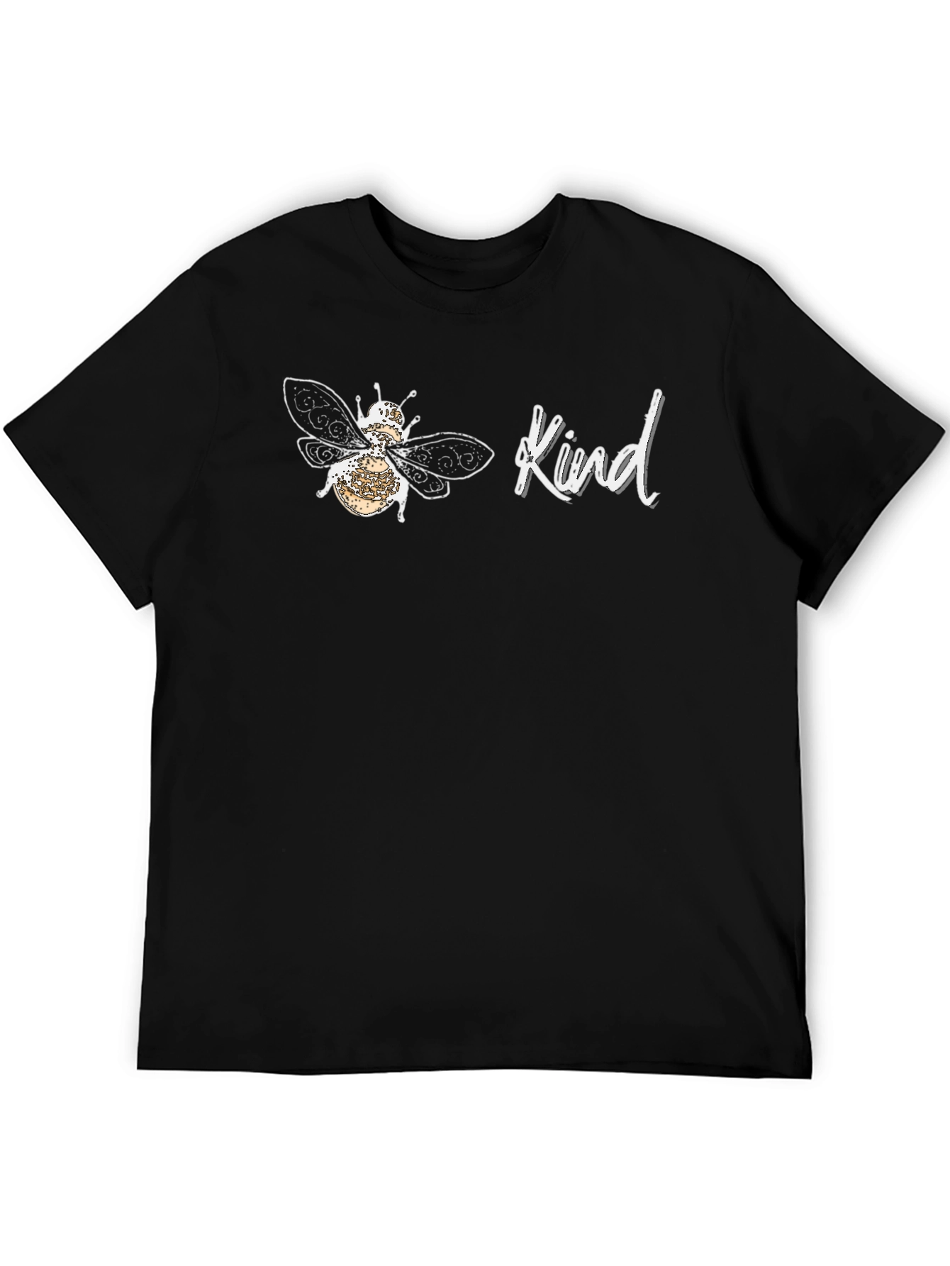 Bee Kind Graphic T-Shirt - Unisex Black Tee