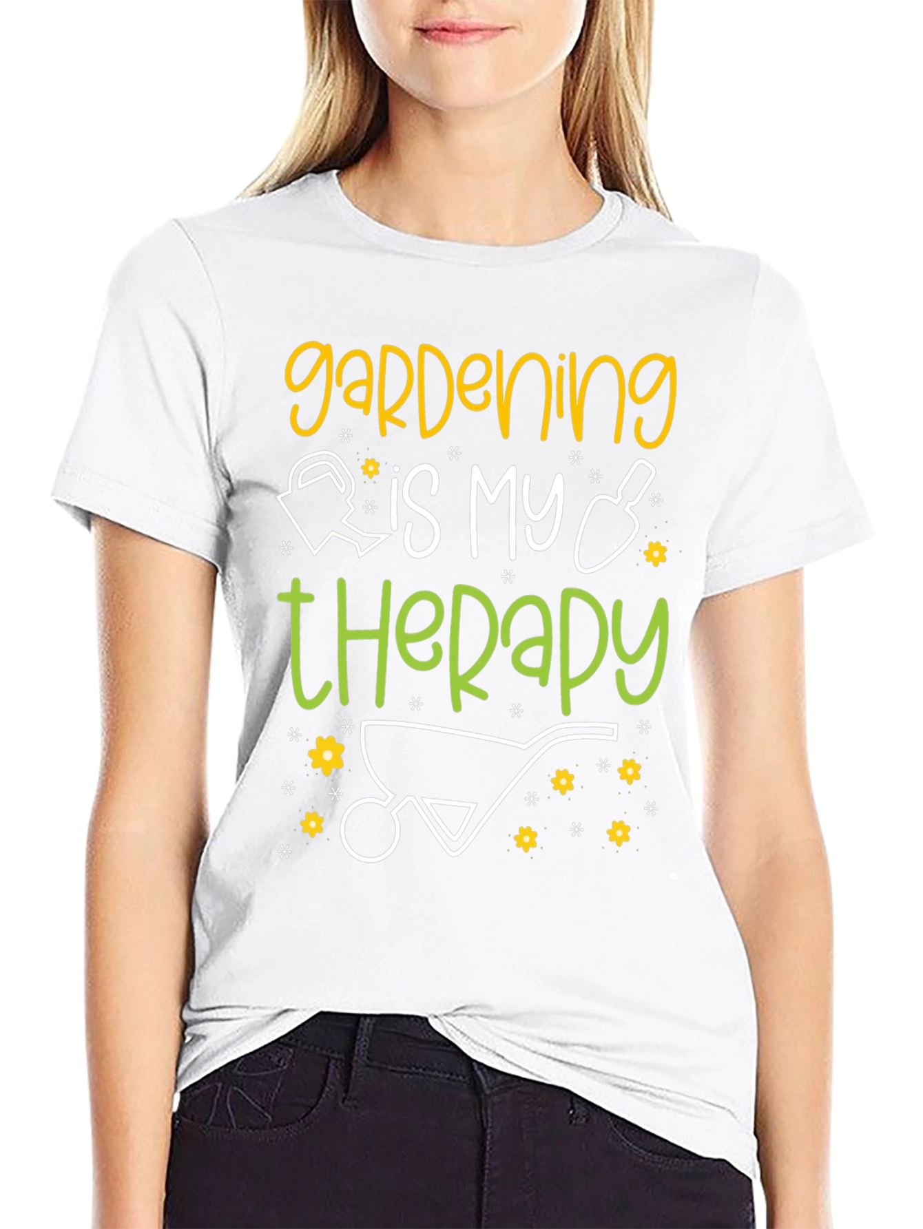 Gardening is My Therapy Graphic Tee