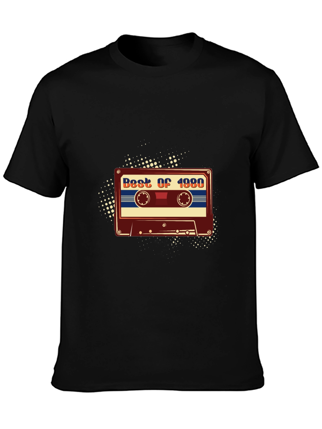 Best of 1980 Cassette Tape Graphic T-Shirt
