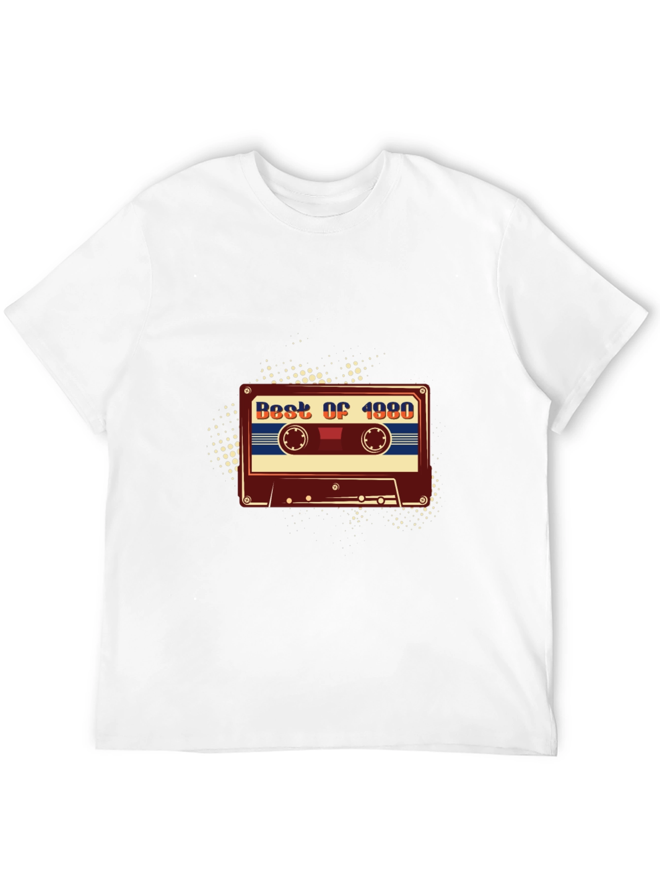 Best of 1980 Cassette Tape Graphic T-Shirt