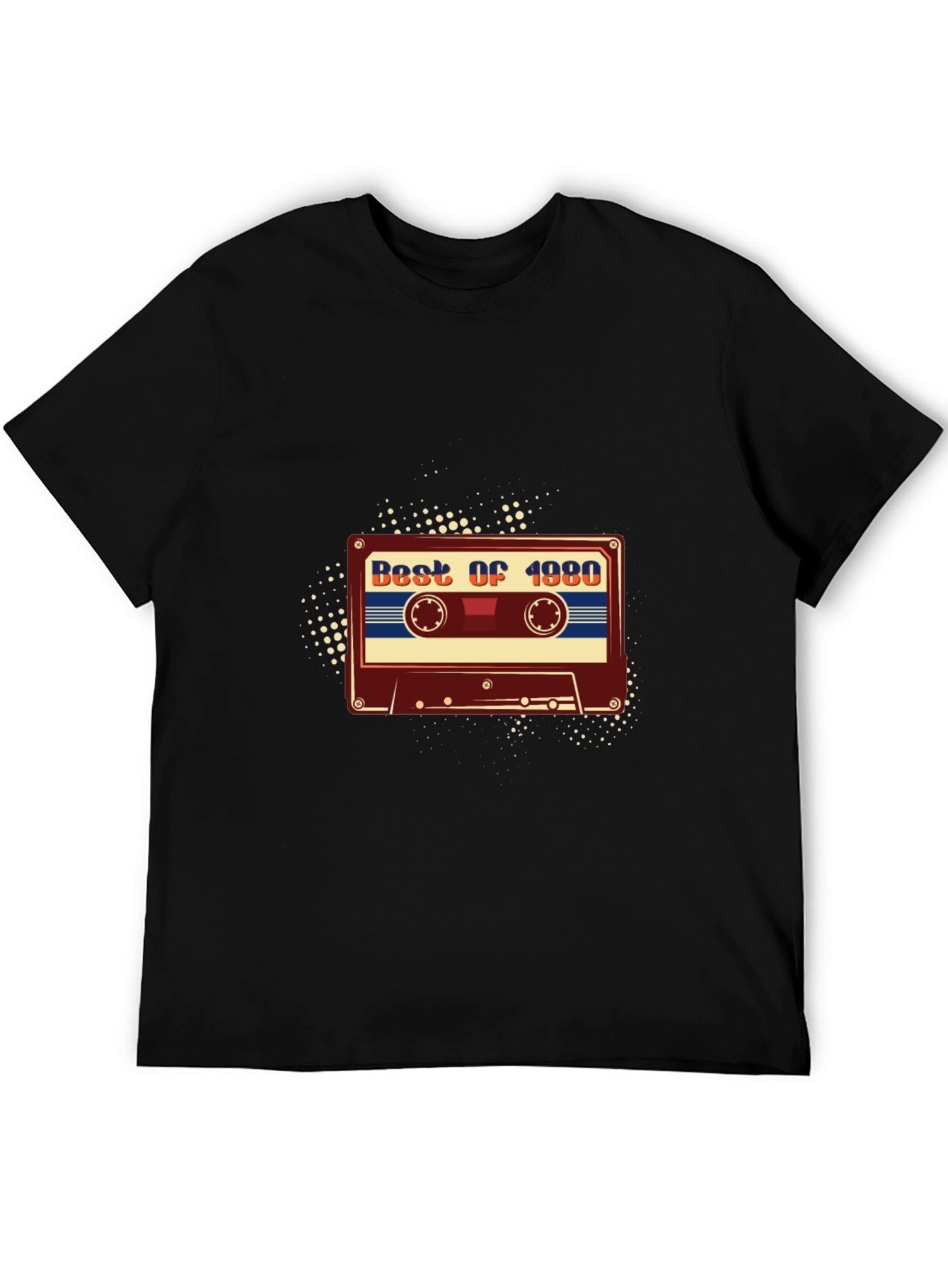 Best of 1980 Cassette Tape Graphic T-Shirt