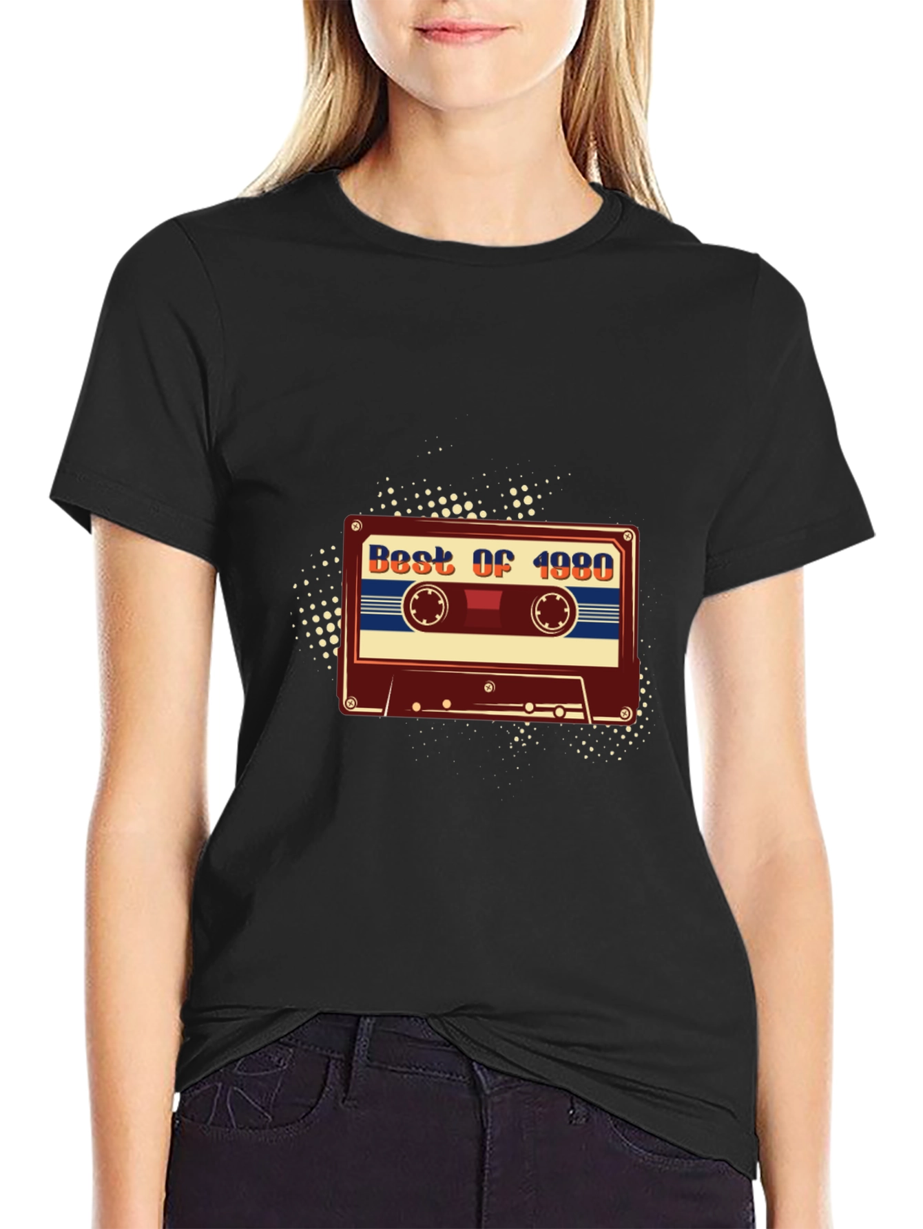 Best of 1980 Cassette Tape Graphic T-Shirt