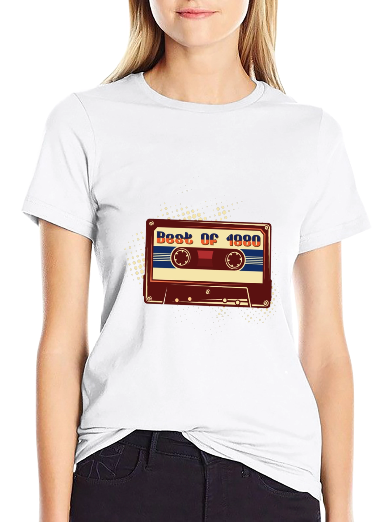 Best of 1980 Cassette Tape Graphic T-Shirt