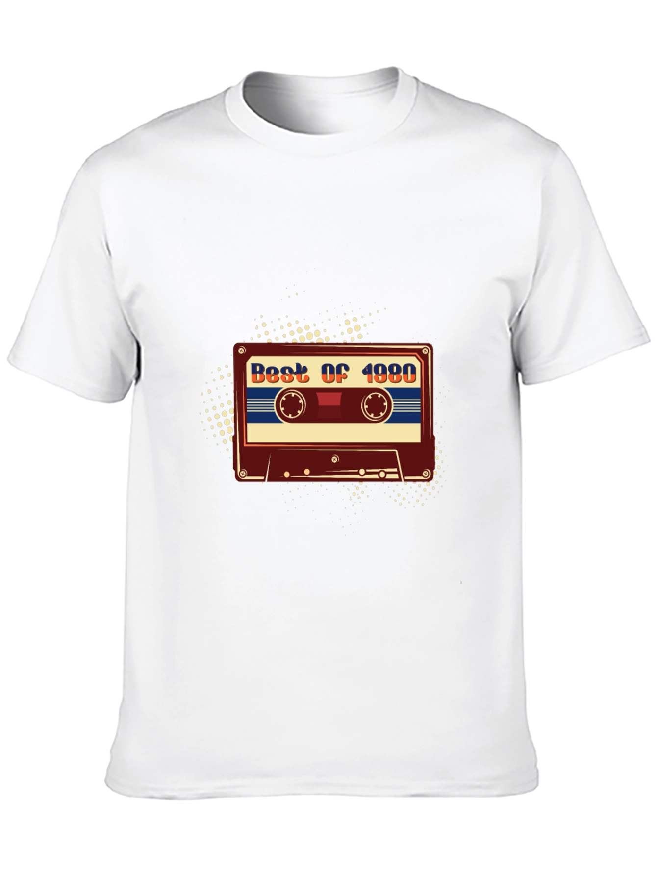 Best of 1980 Cassette Tape Graphic T-Shirt