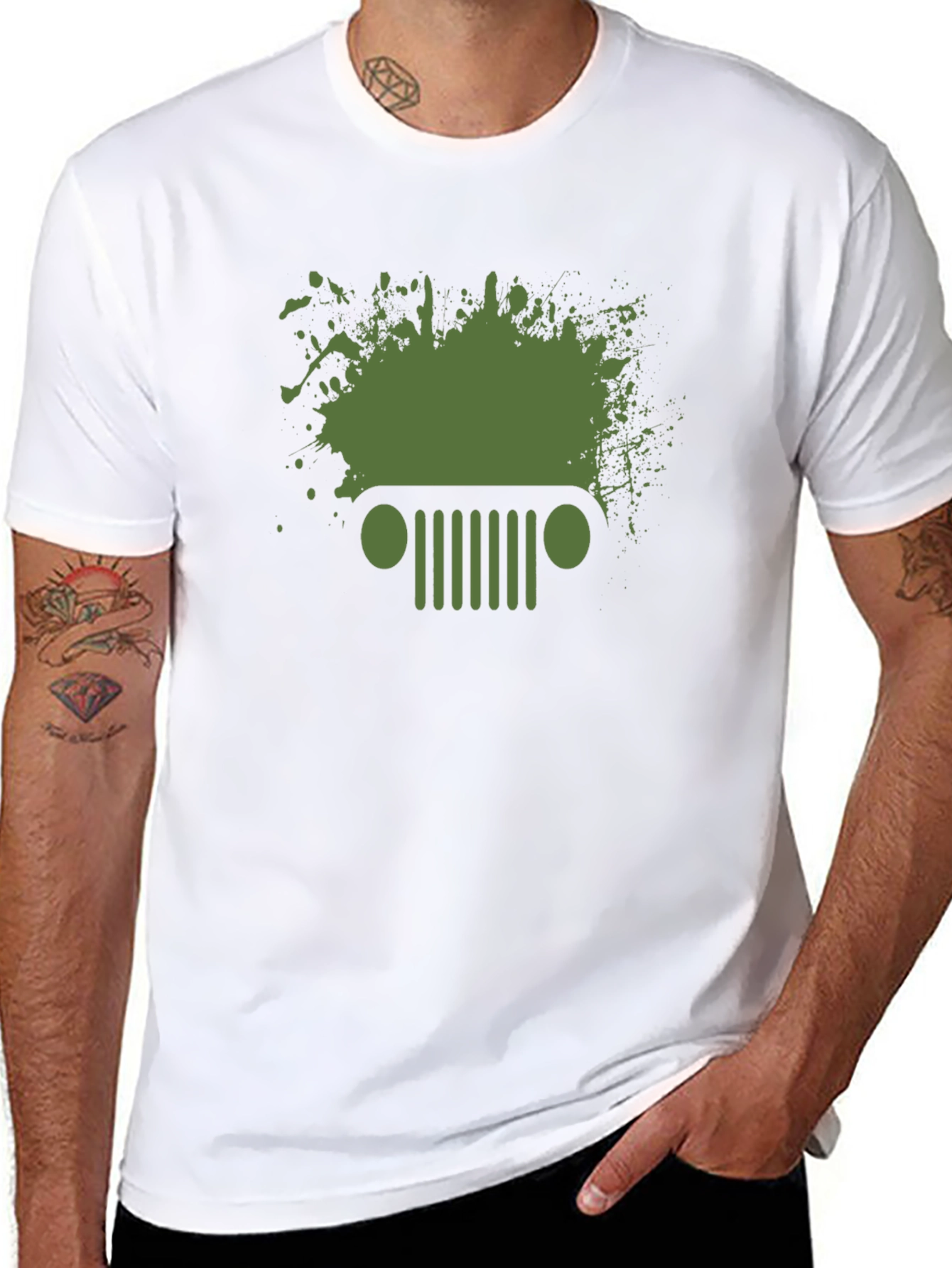 Off-Road Splash Graphic Tee - Adventure Ready!