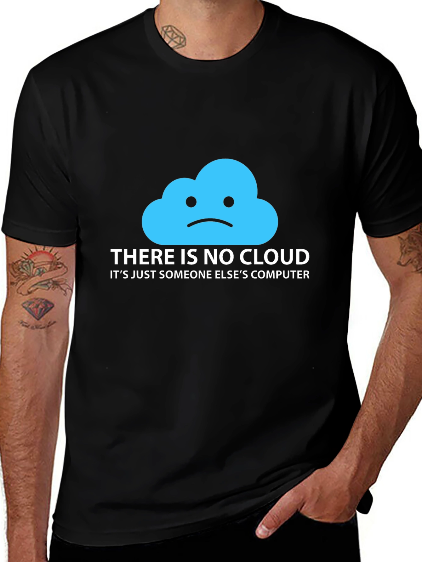 Funny Cloud Computing T-Shirt - Someone Elses Computer