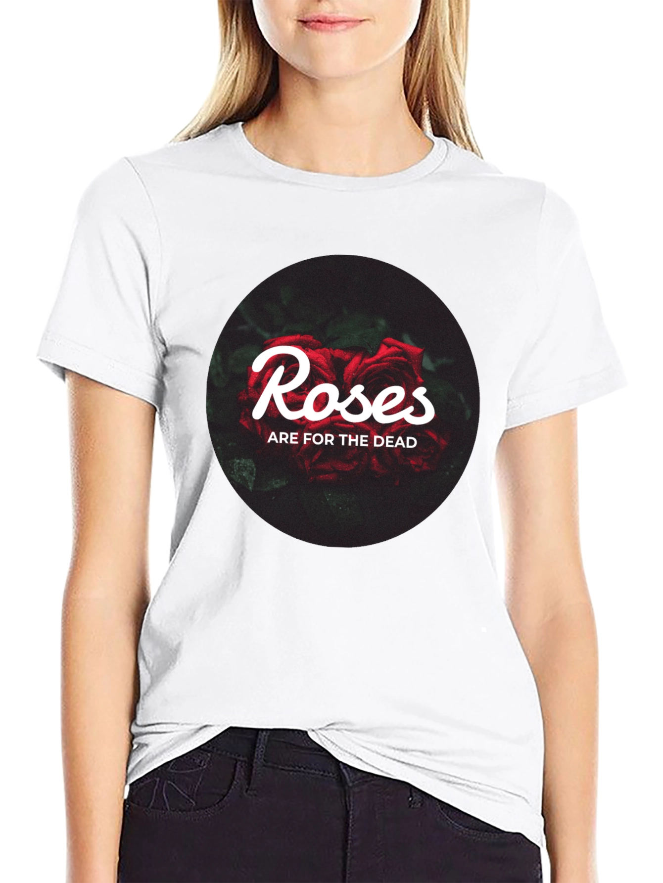 Roses Are For The Dead Graphic T-Shirt