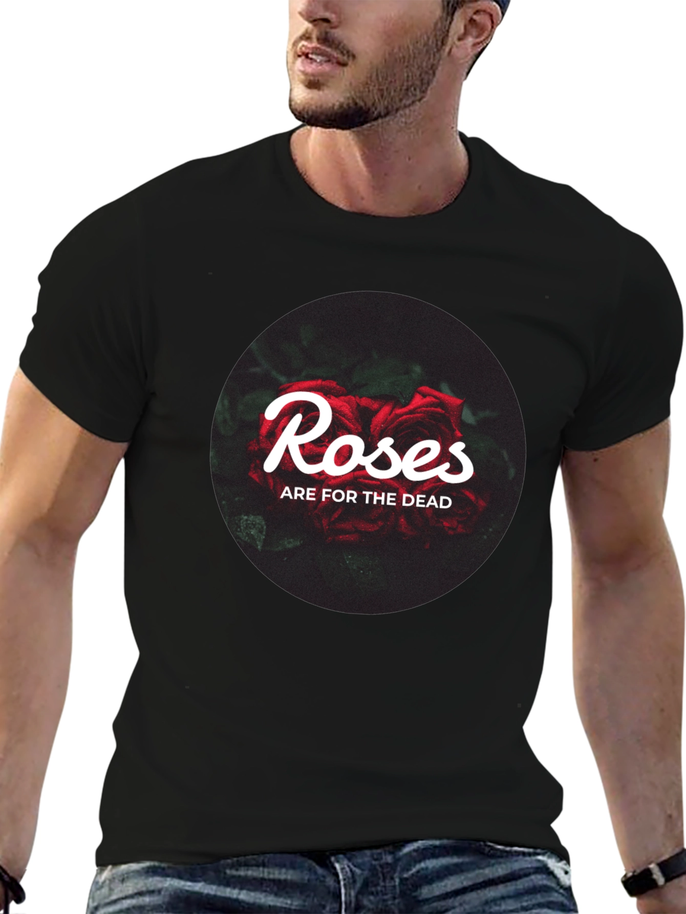 Roses Are For The Dead Graphic T-Shirt