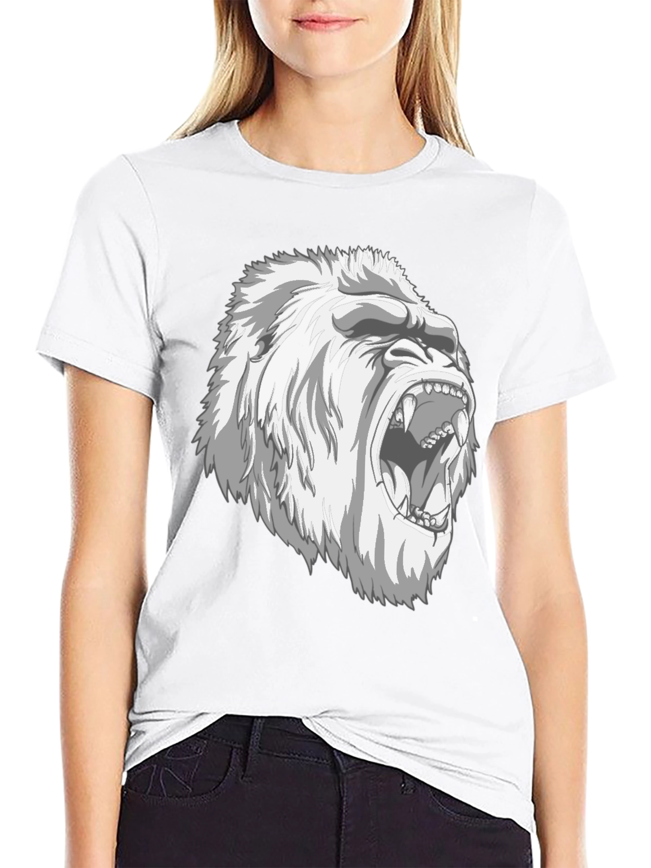 Gorilla Graphic Tee - Bold Statement Shirt