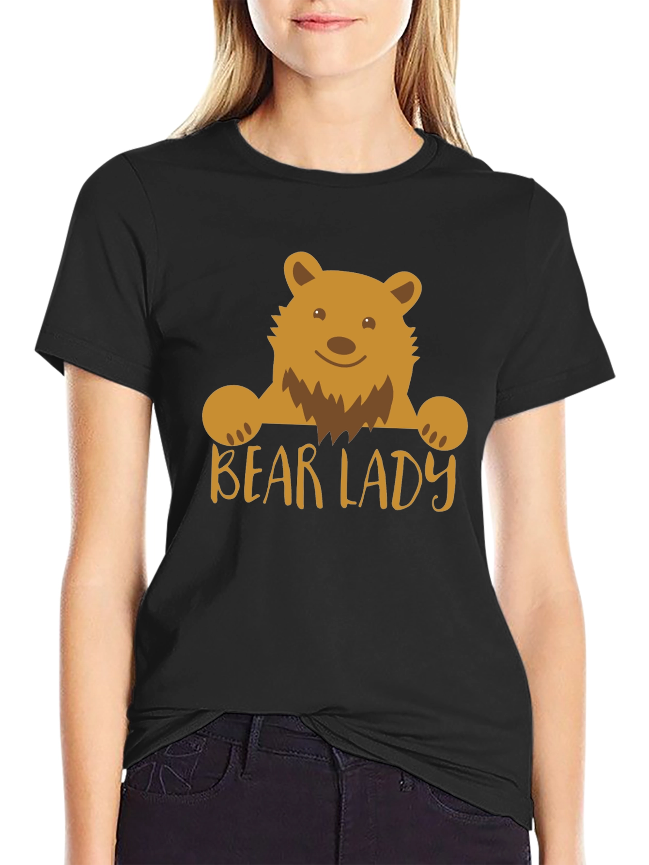 Bear Lady T-Shirt - Cute & Comfy Tee
