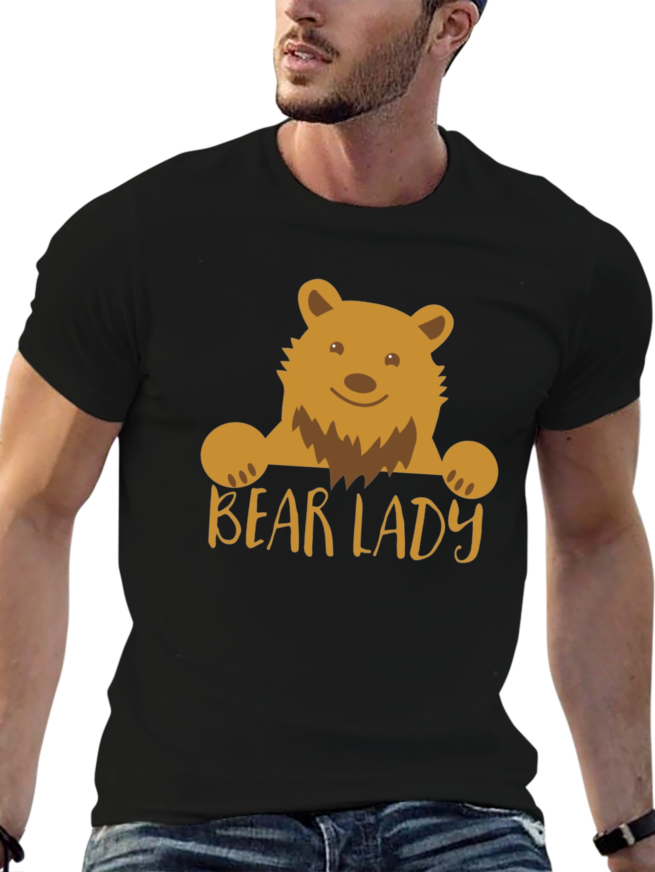 Bear Lady T-Shirt - Cute & Comfy Tee