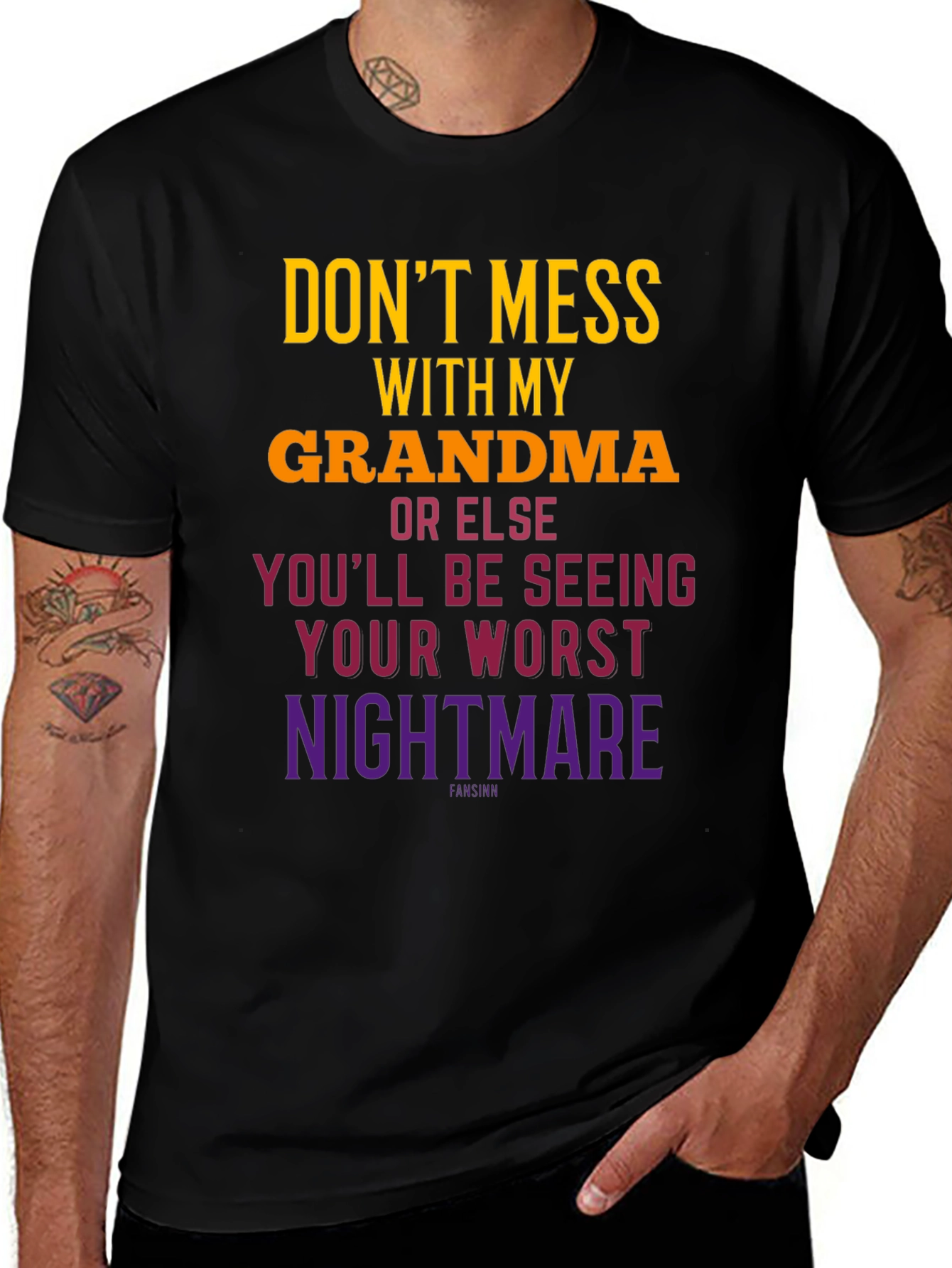 Dont Mess With Grandma T-Shirt