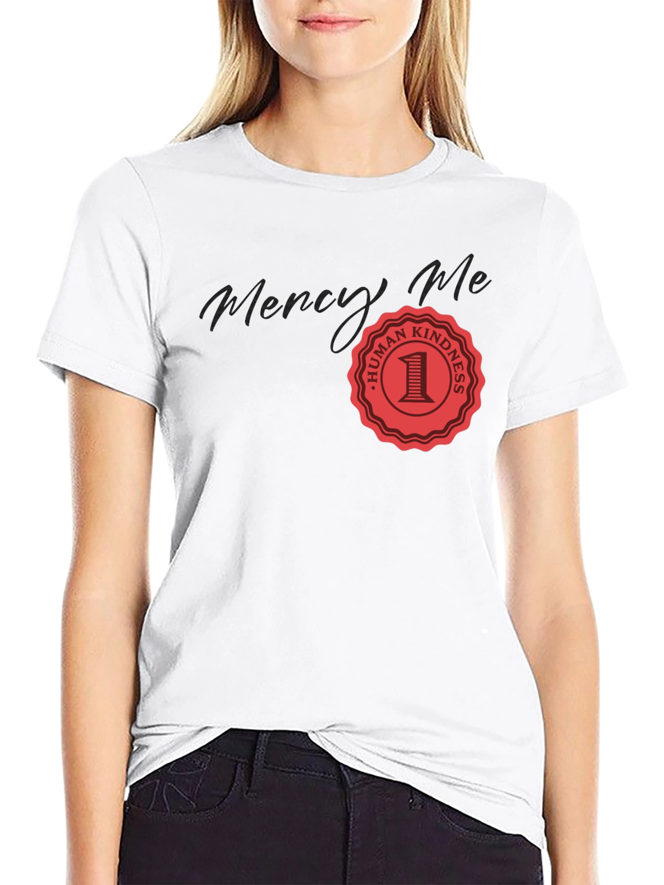 Mercy Me Human Kindness Graphic T-Shirt