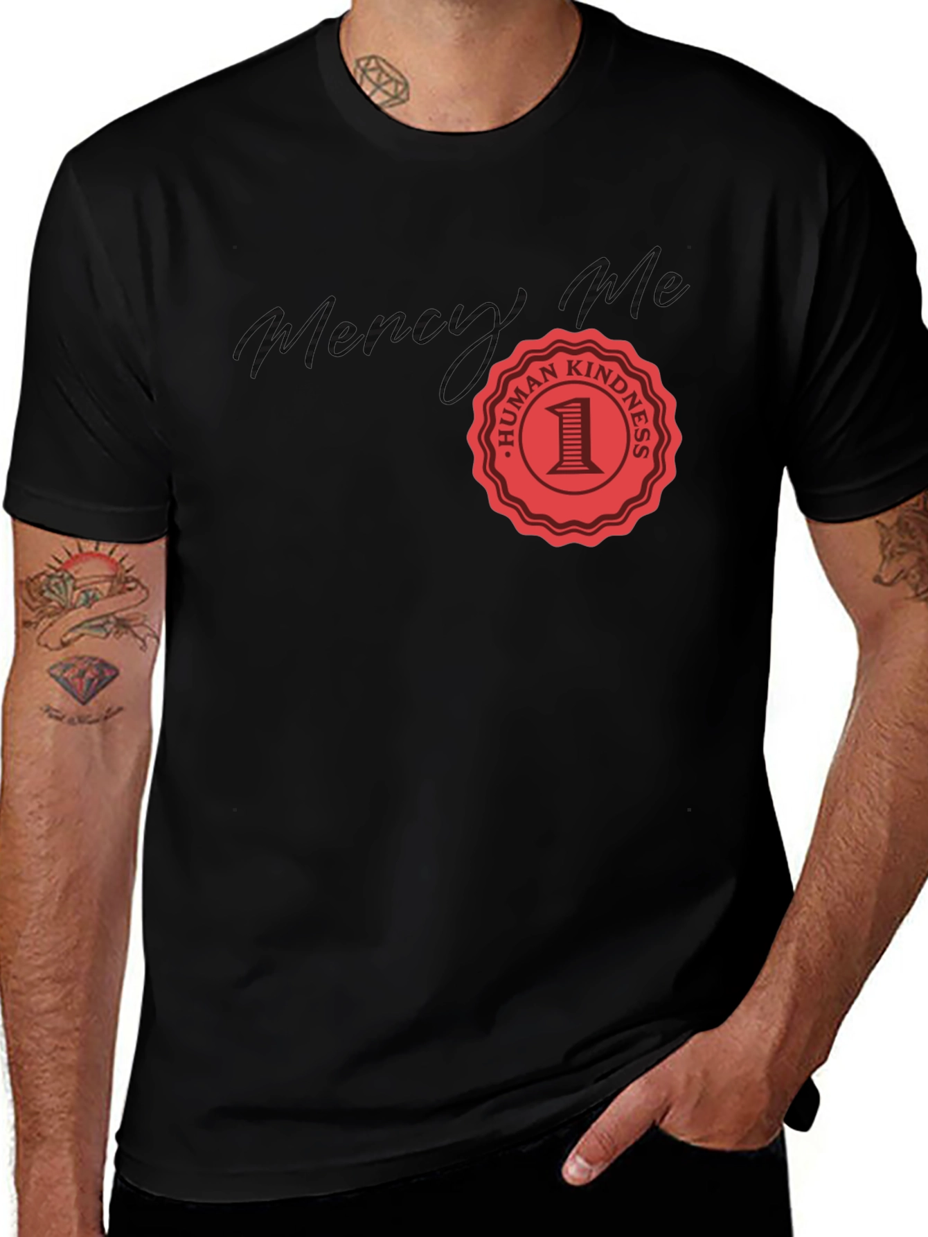Mercy Me Human Kindness Graphic T-Shirt