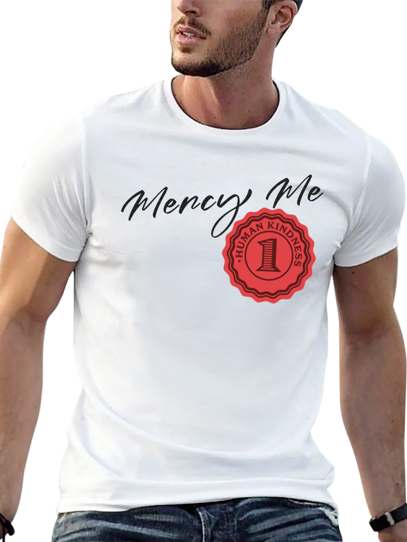 Mercy Me Human Kindness Graphic T-Shirt