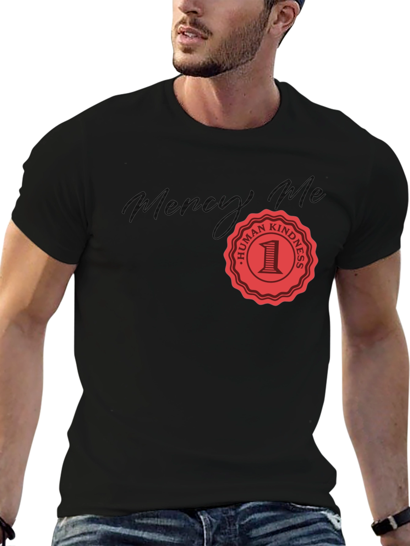 Mercy Me Human Kindness Graphic T-Shirt