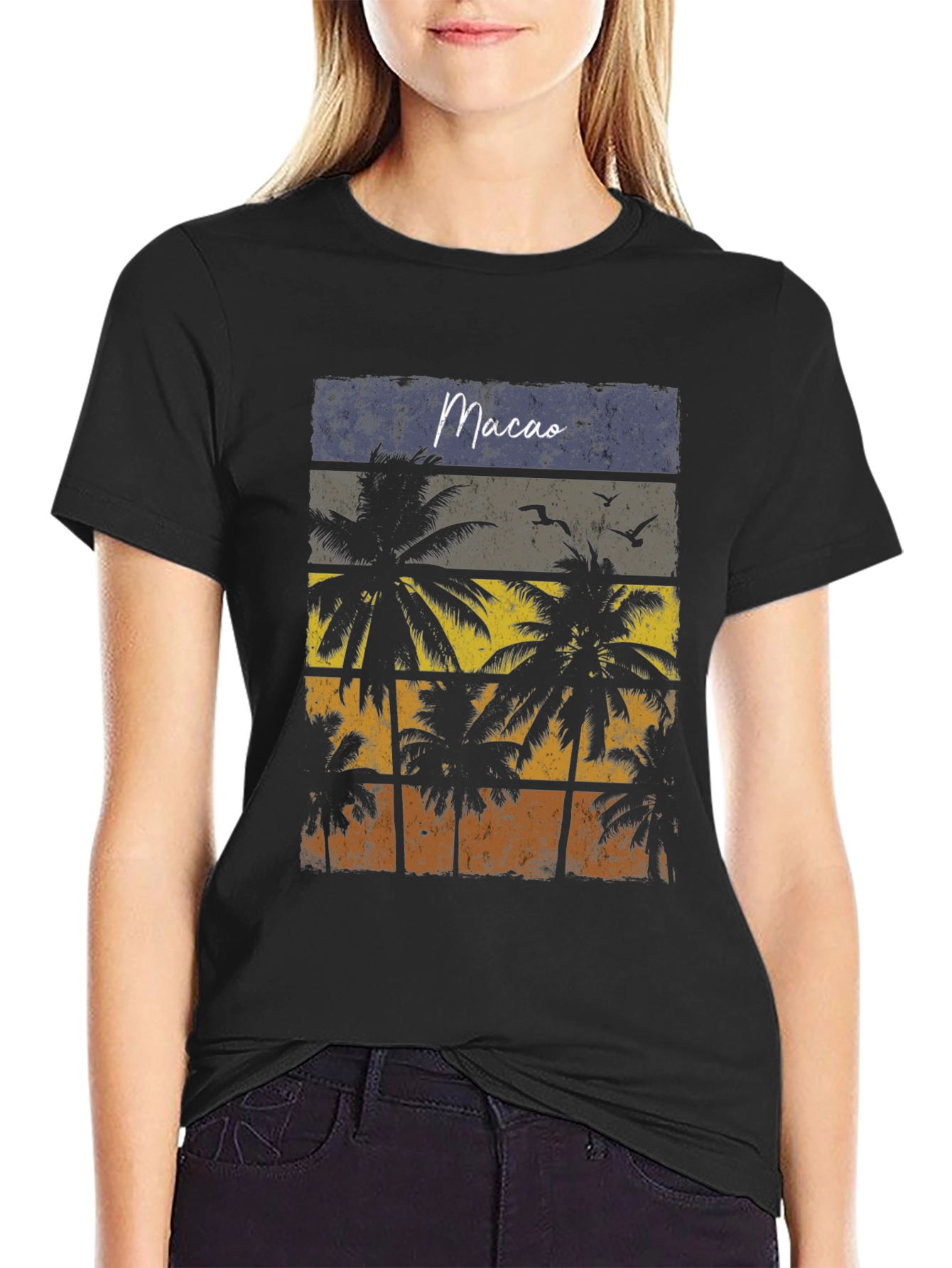 Macao Palm Tree T-Shirt