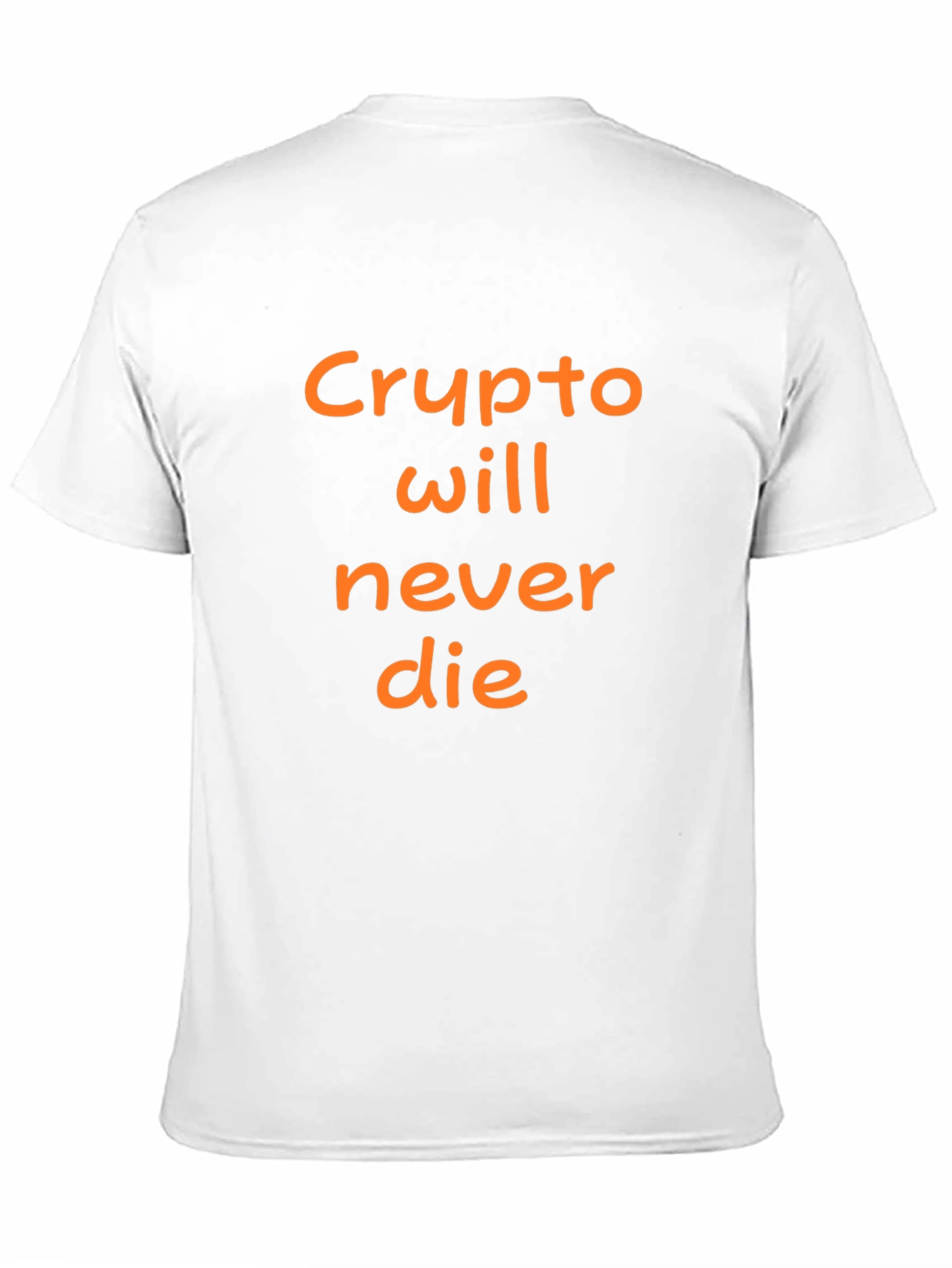 Crypto Will Never Die Graphic Tee
