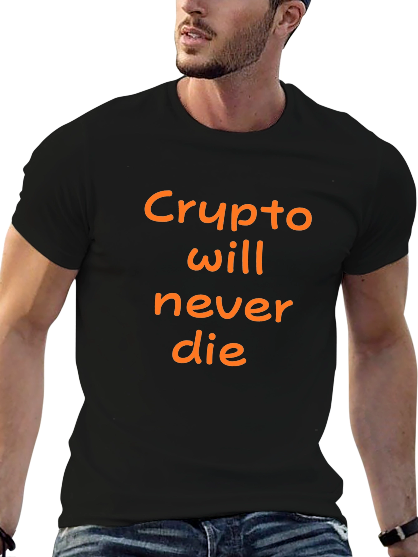 Crypto Will Never Die Graphic Tee