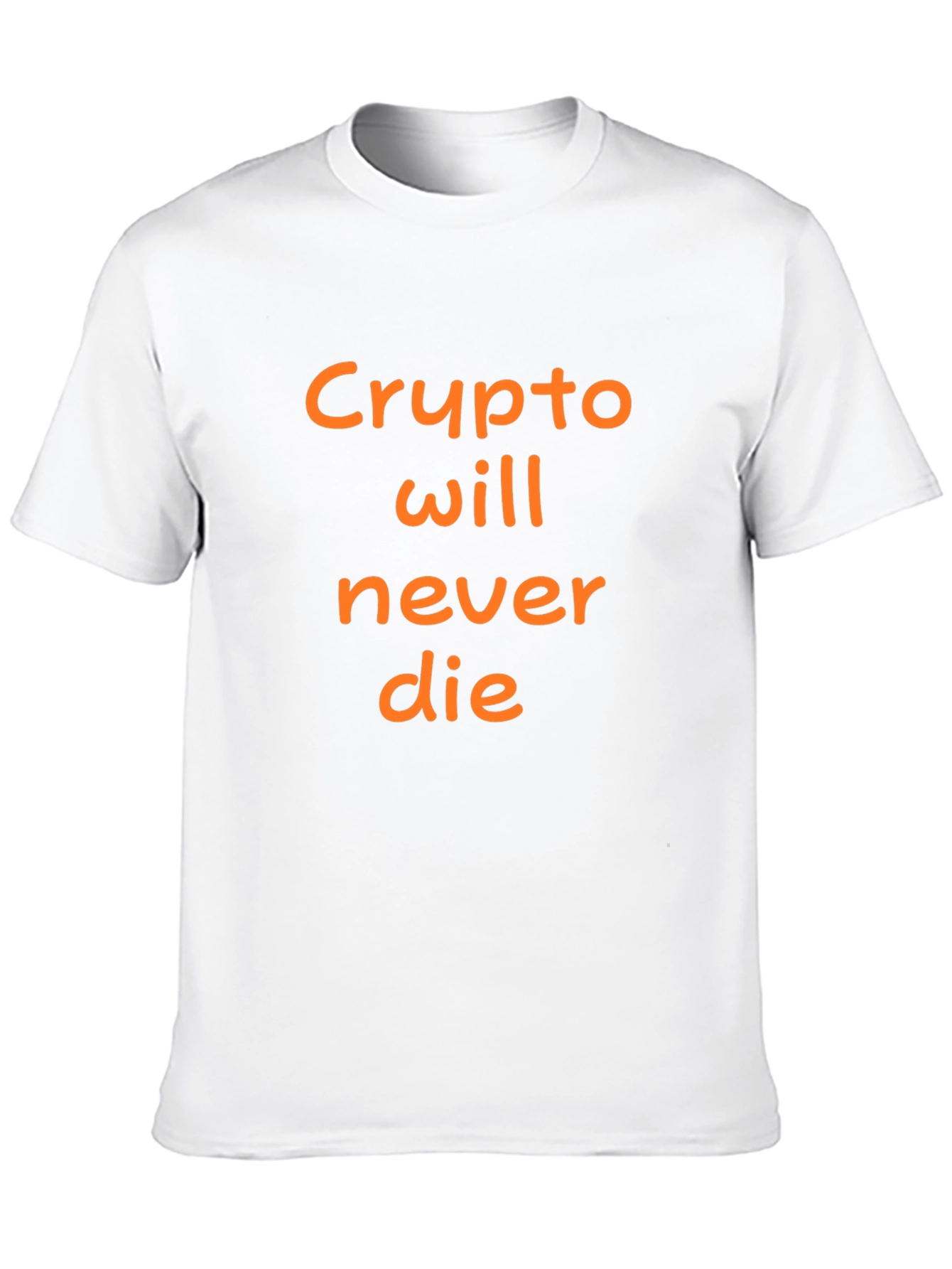 Crypto Will Never Die Graphic Tee