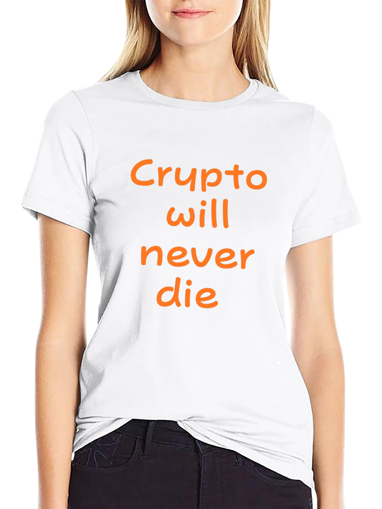 Crypto Will Never Die Graphic Tee