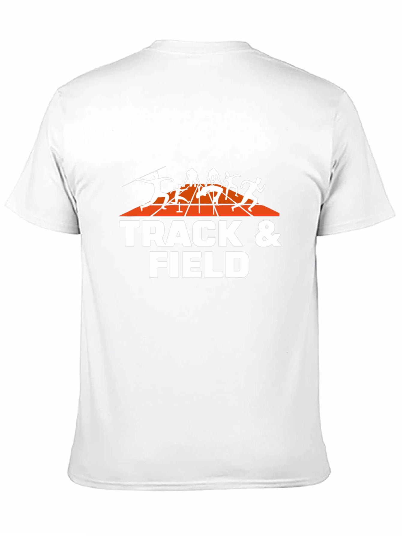 Track & Field Graphic Tee - Black