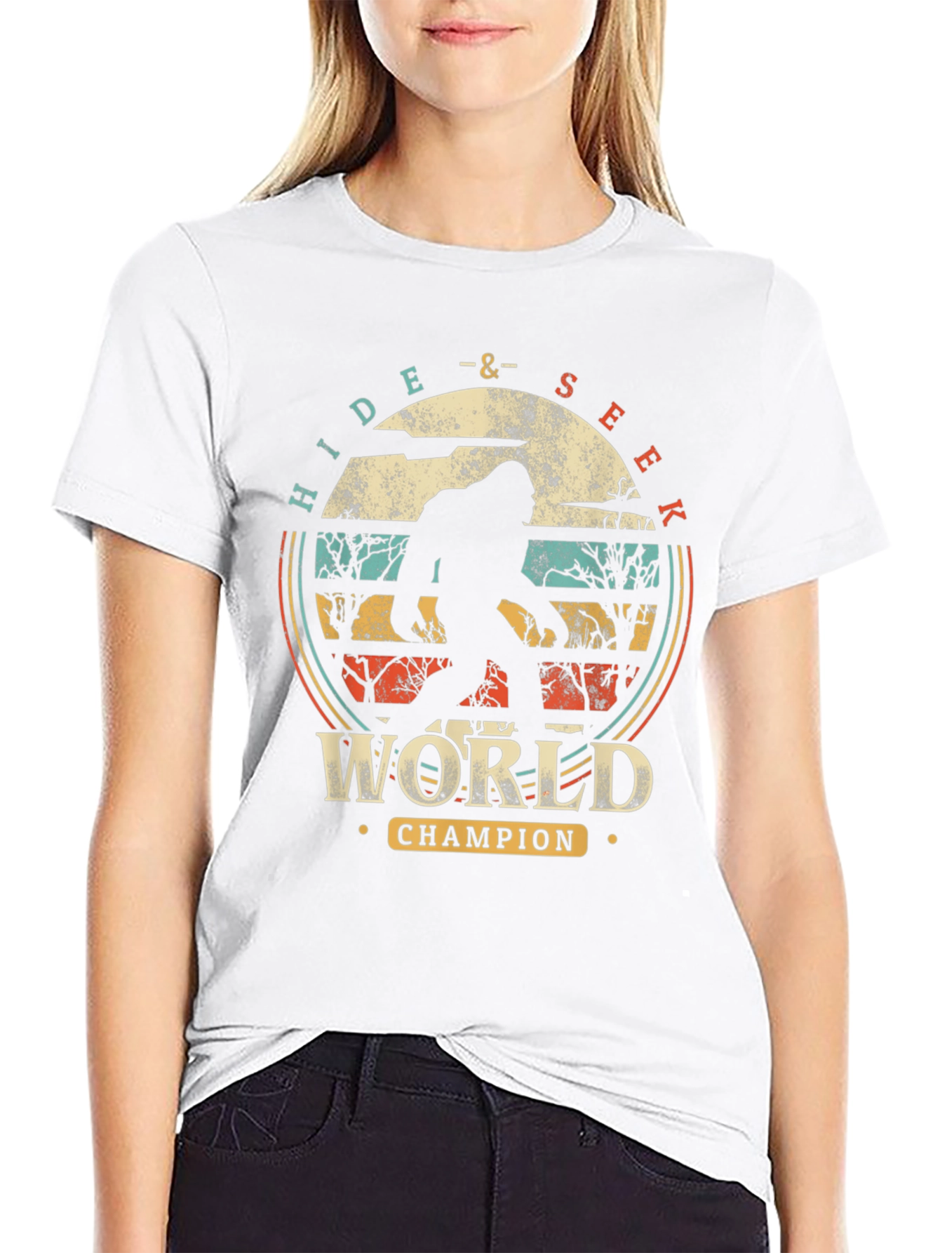 Hide & Seek World Champion Bigfoot T-Shirt