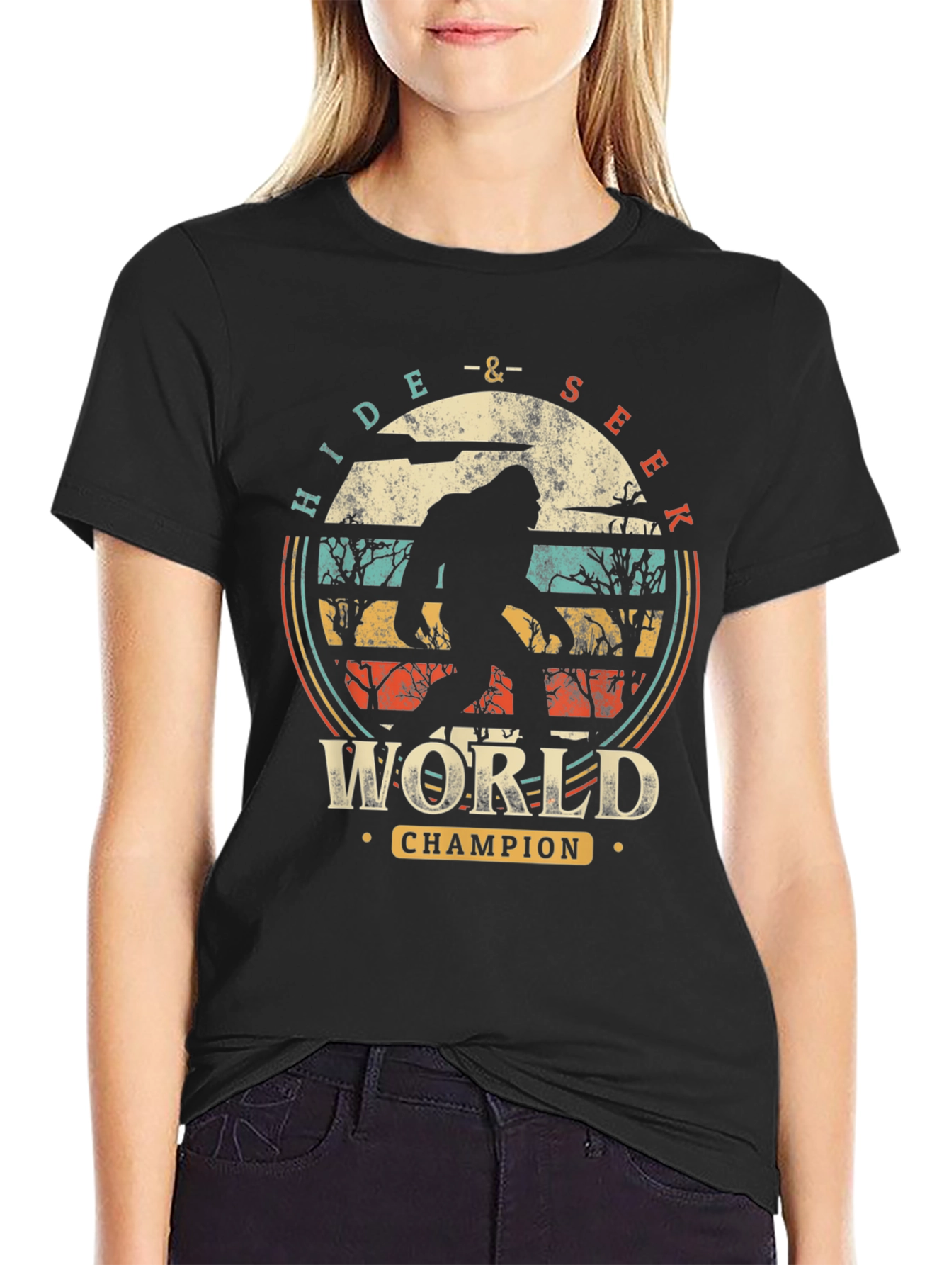 Hide & Seek World Champion Bigfoot T-Shirt