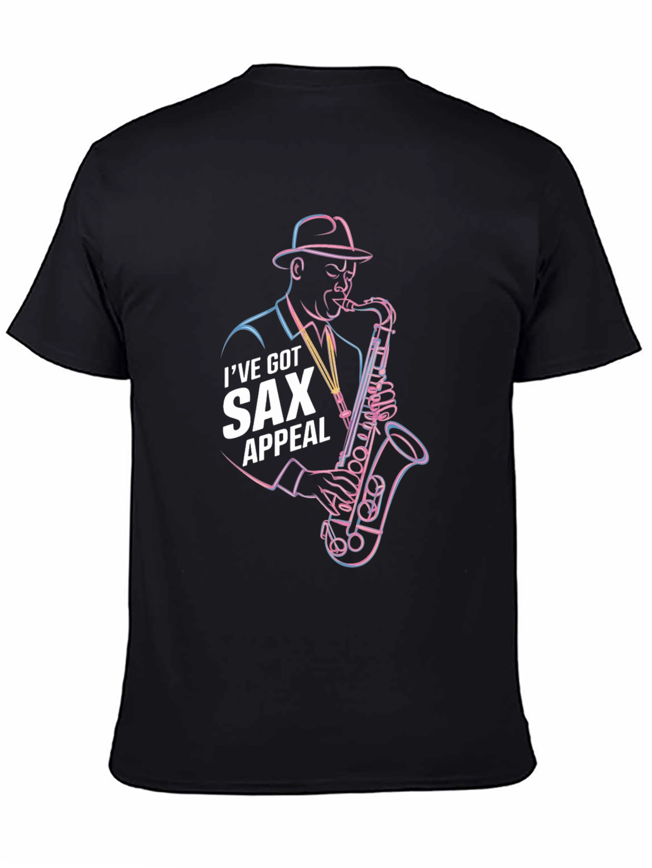 Sax Appeal T-Shirt - Stylish Musician Tee