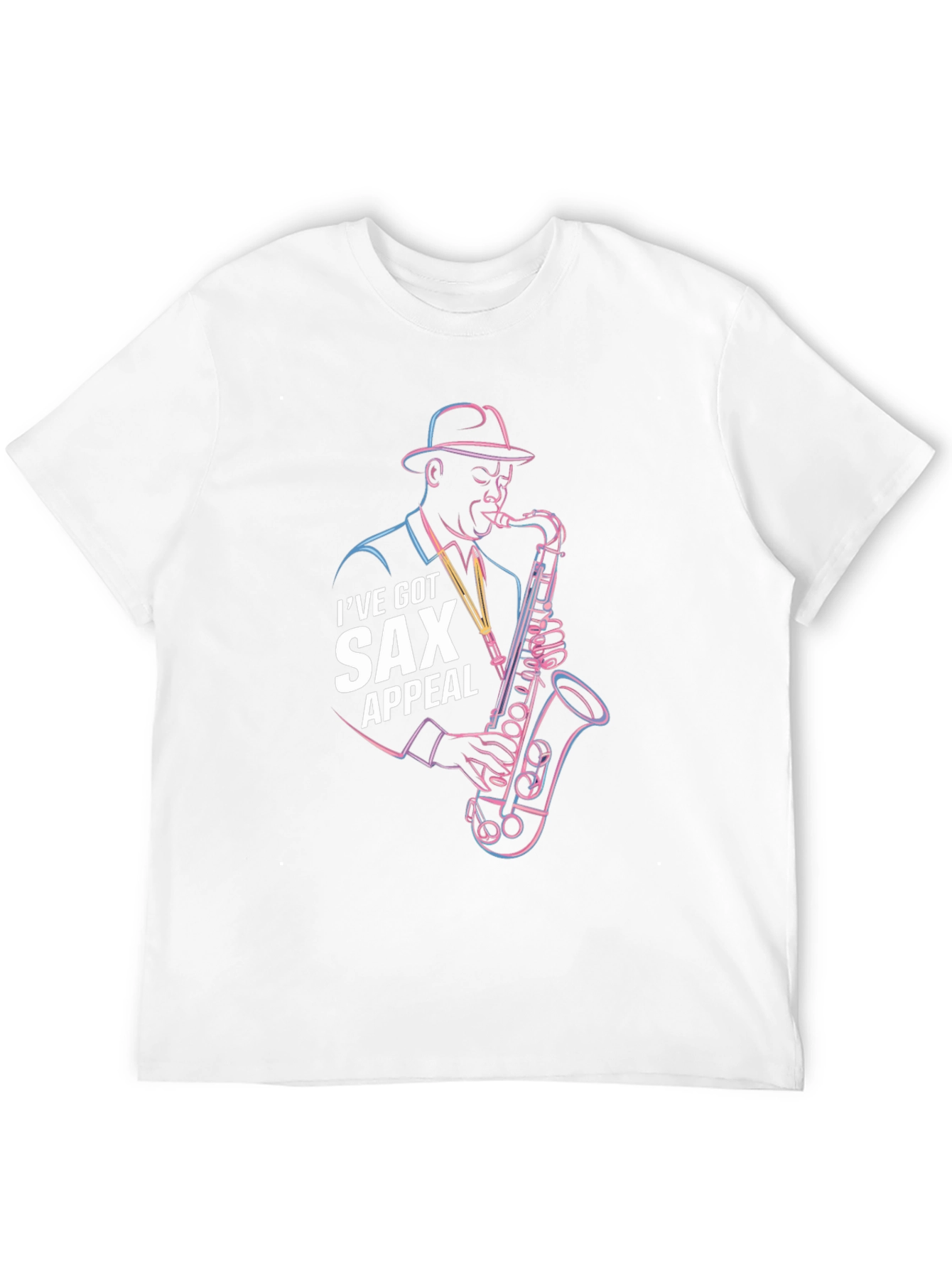 Sax Appeal T-Shirt - Stylish Musician Tee