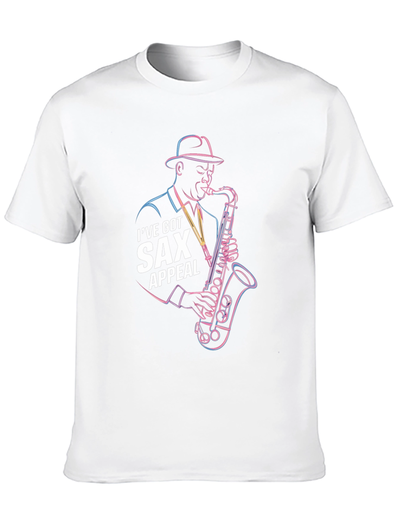 Sax Appeal T-Shirt - Stylish Musician Tee