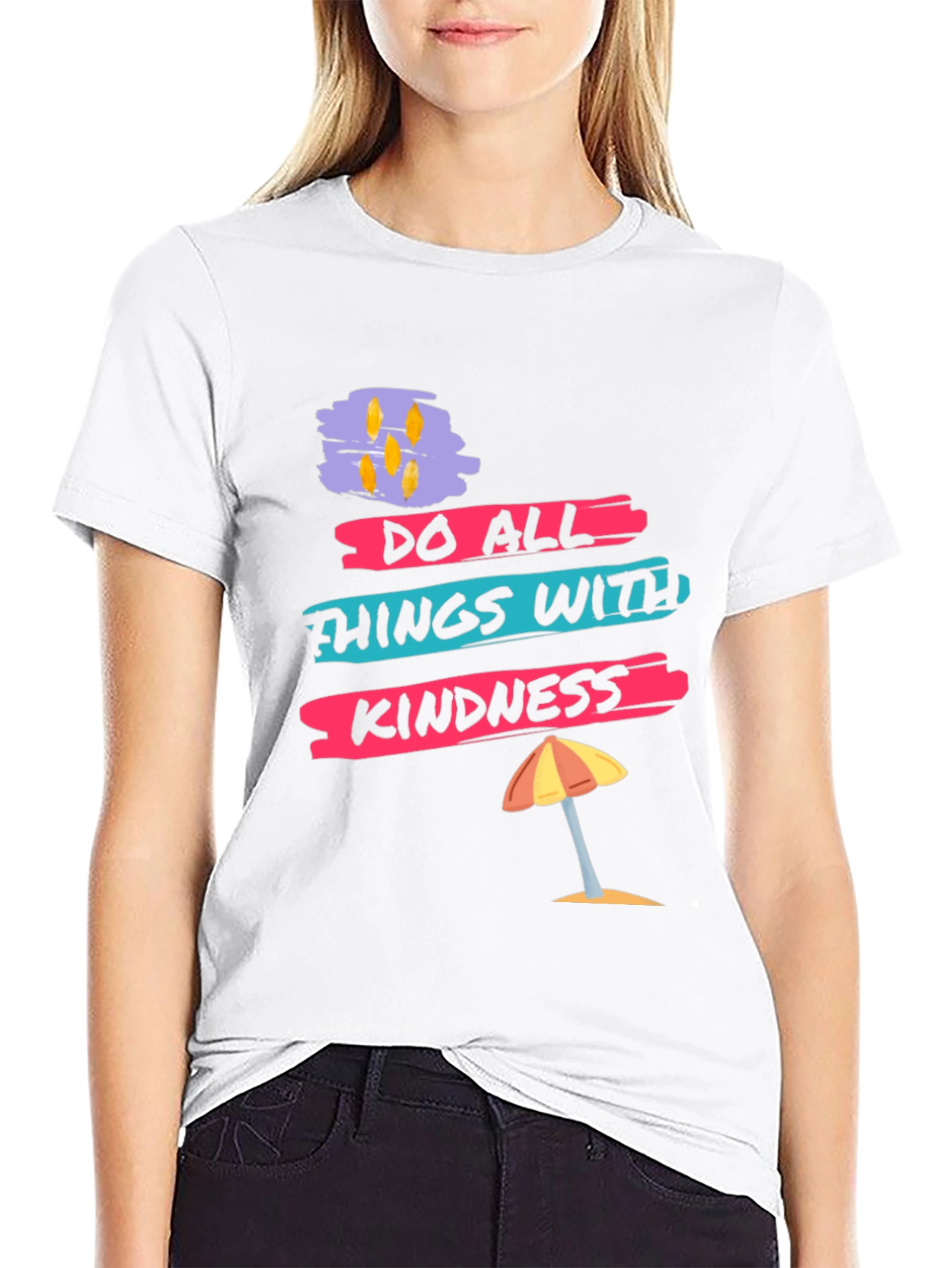 Kindness Graphic Tee - Mens Black T-Shirt
