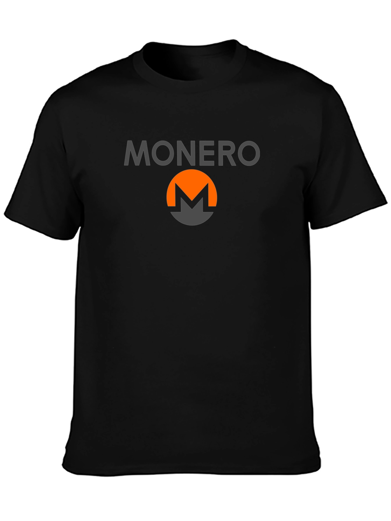 Monero Crypto Graphic Tee - Black