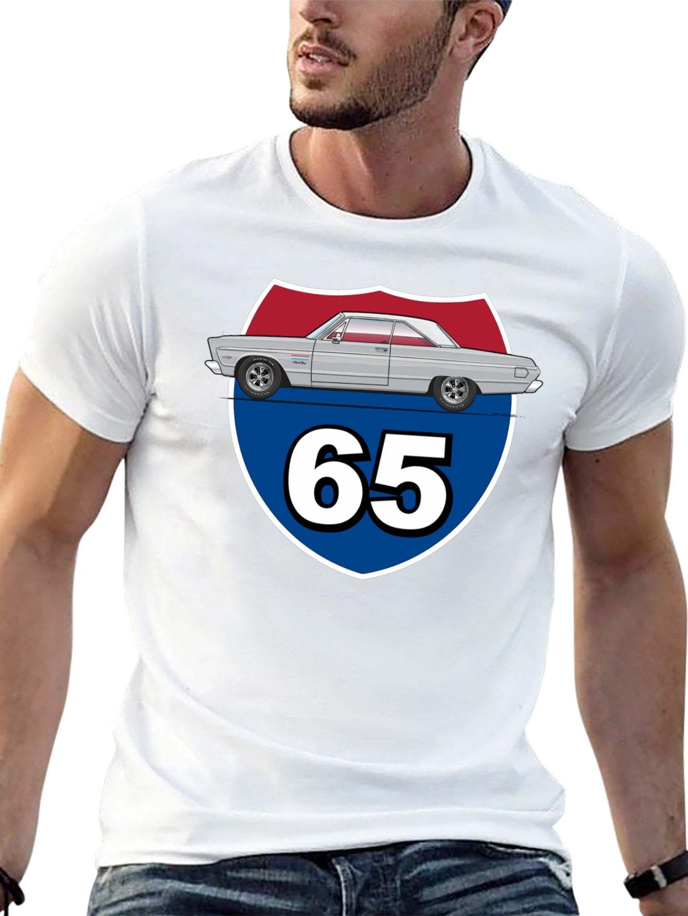 Classic 65 Car T-Shirt