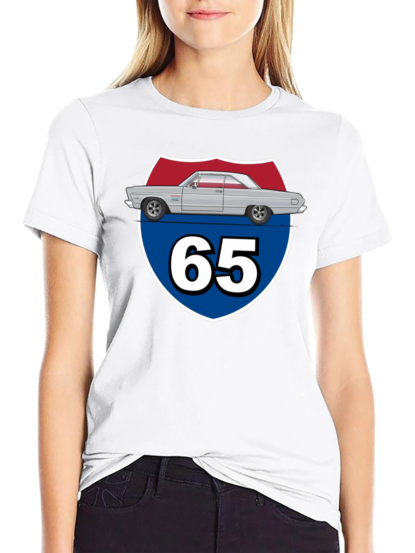 Classic 65 Car T-Shirt