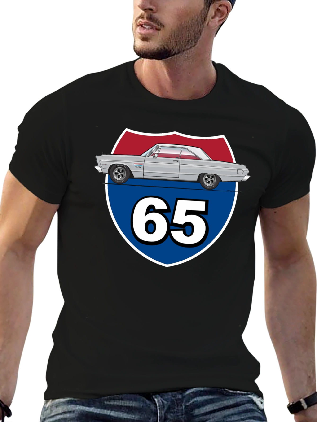 Classic 65 Car T-Shirt