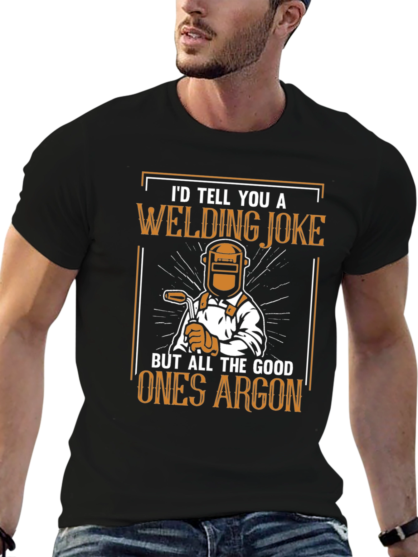 Welding Joke T-Shirt - All the Good Ones Argon