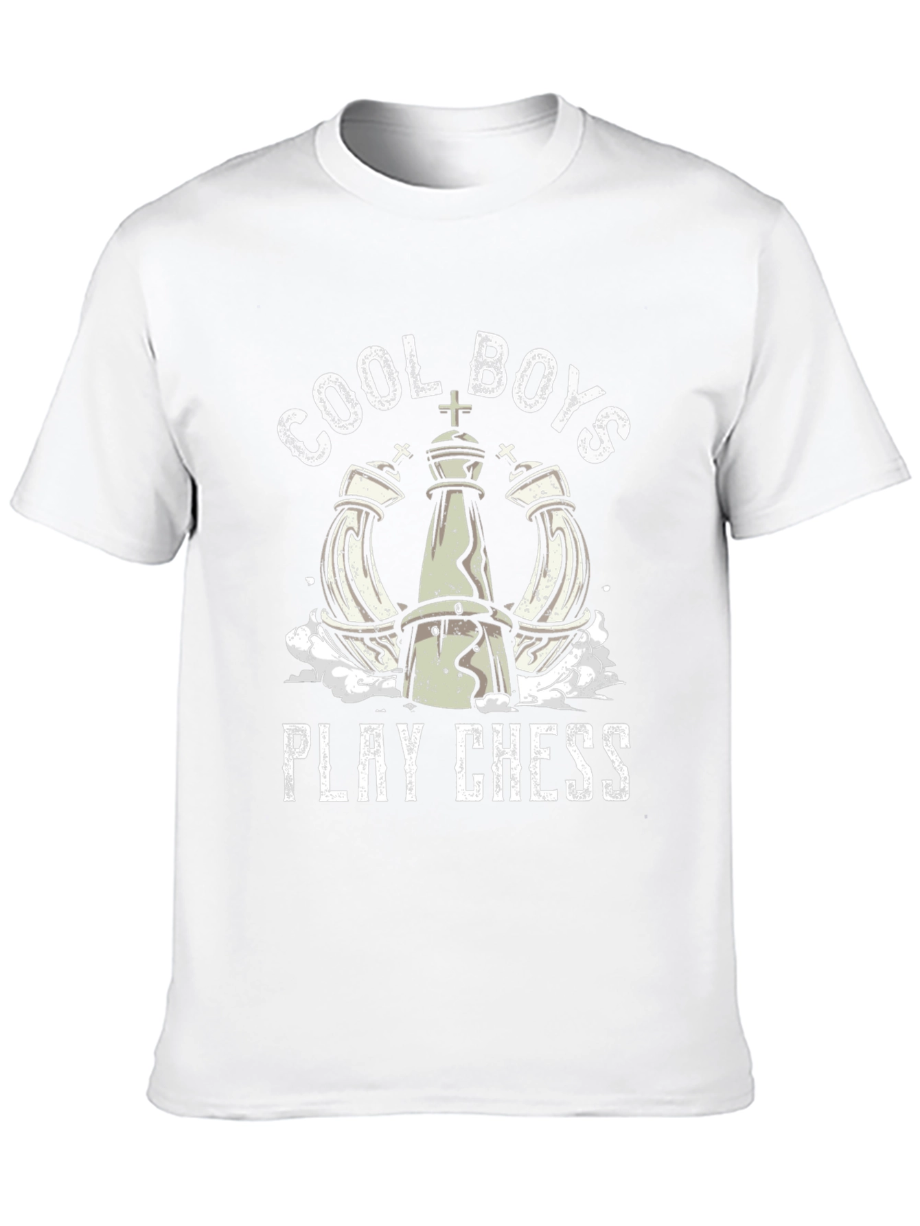 Cool Boys Play Chess T-Shirt - Graphic Tee