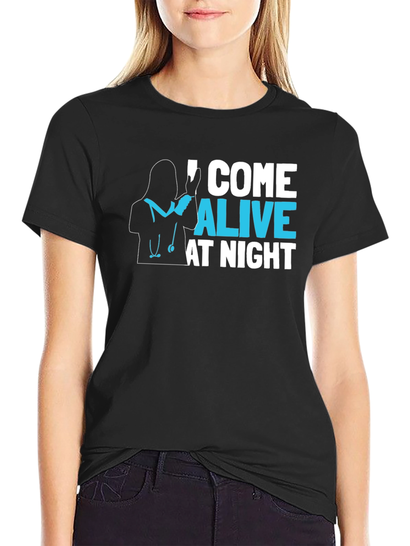 I Come Alive At Night Graphic T-Shirt