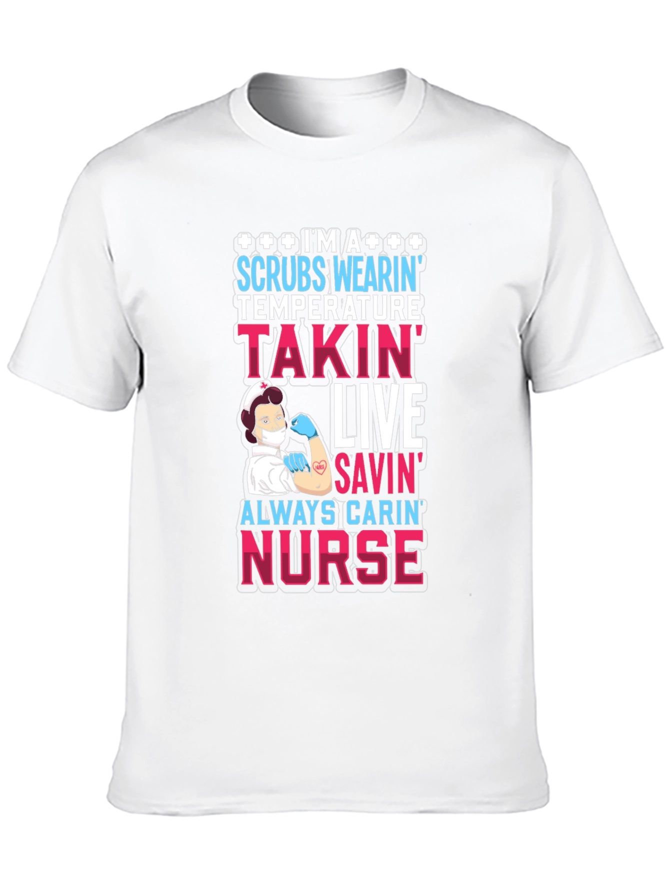 Nurse Graphic T-Shirt - Scrub Life