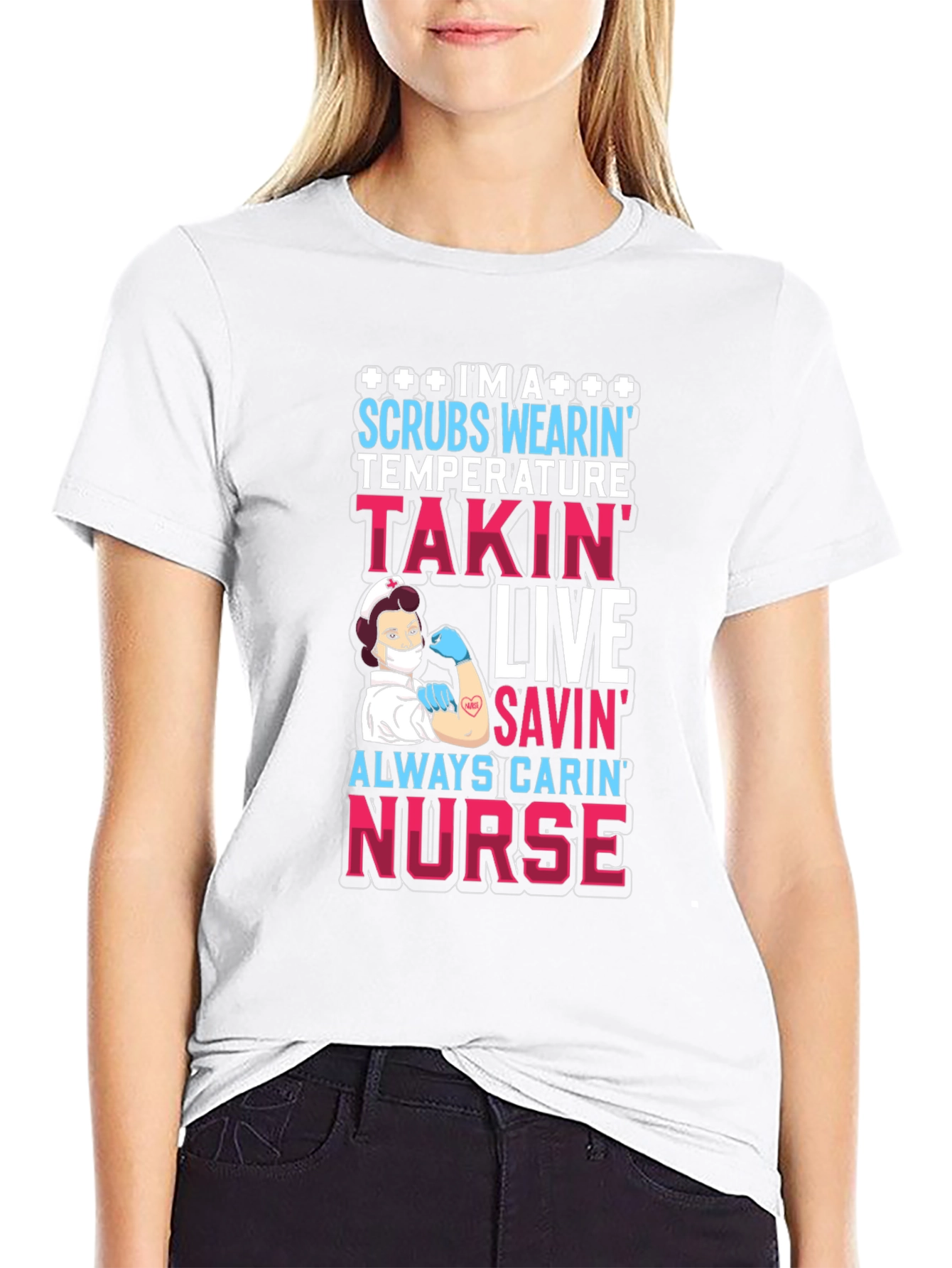Nurse Graphic T-Shirt - Scrub Life