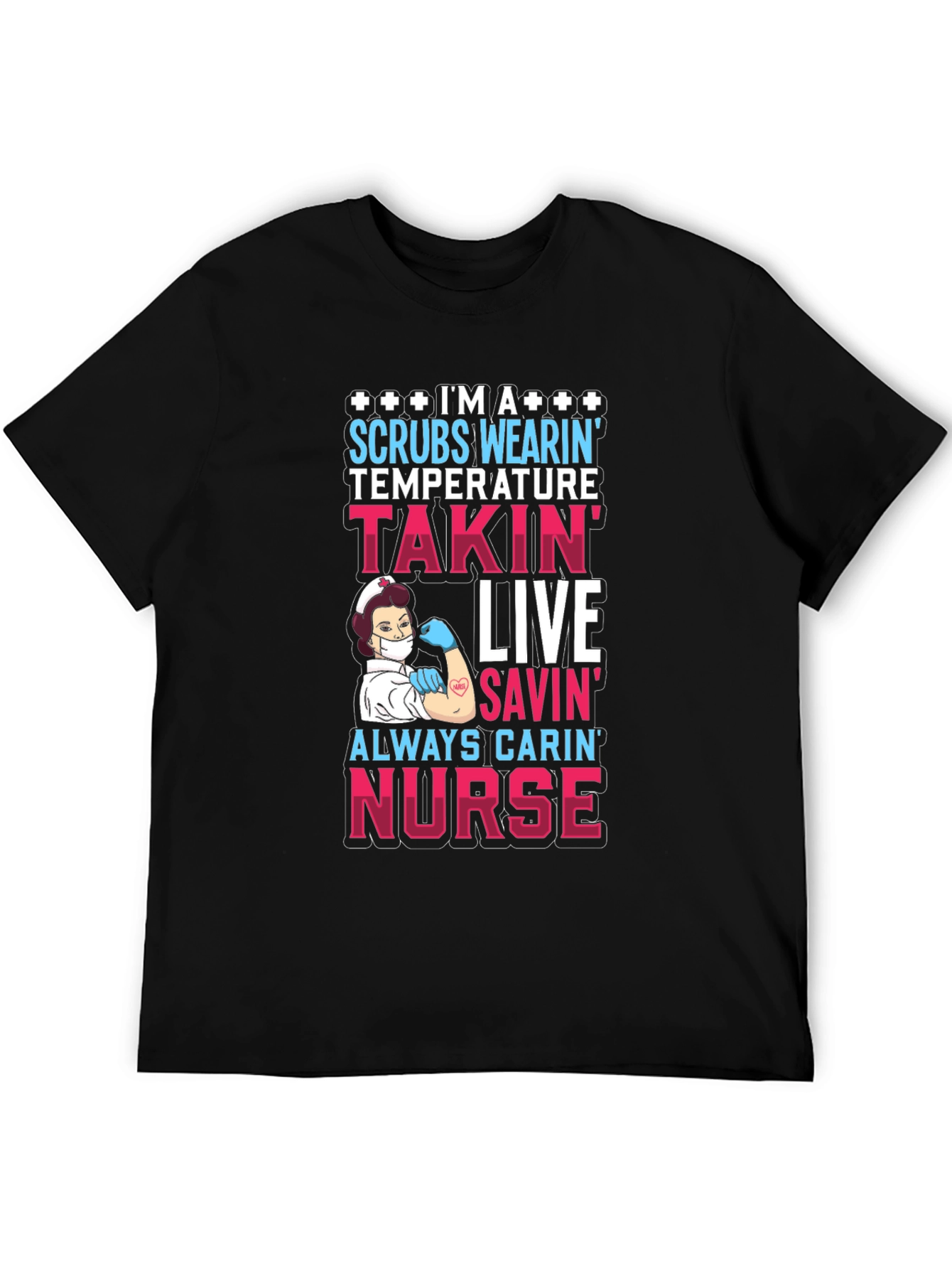 Nurse Graphic T-Shirt - Scrub Life