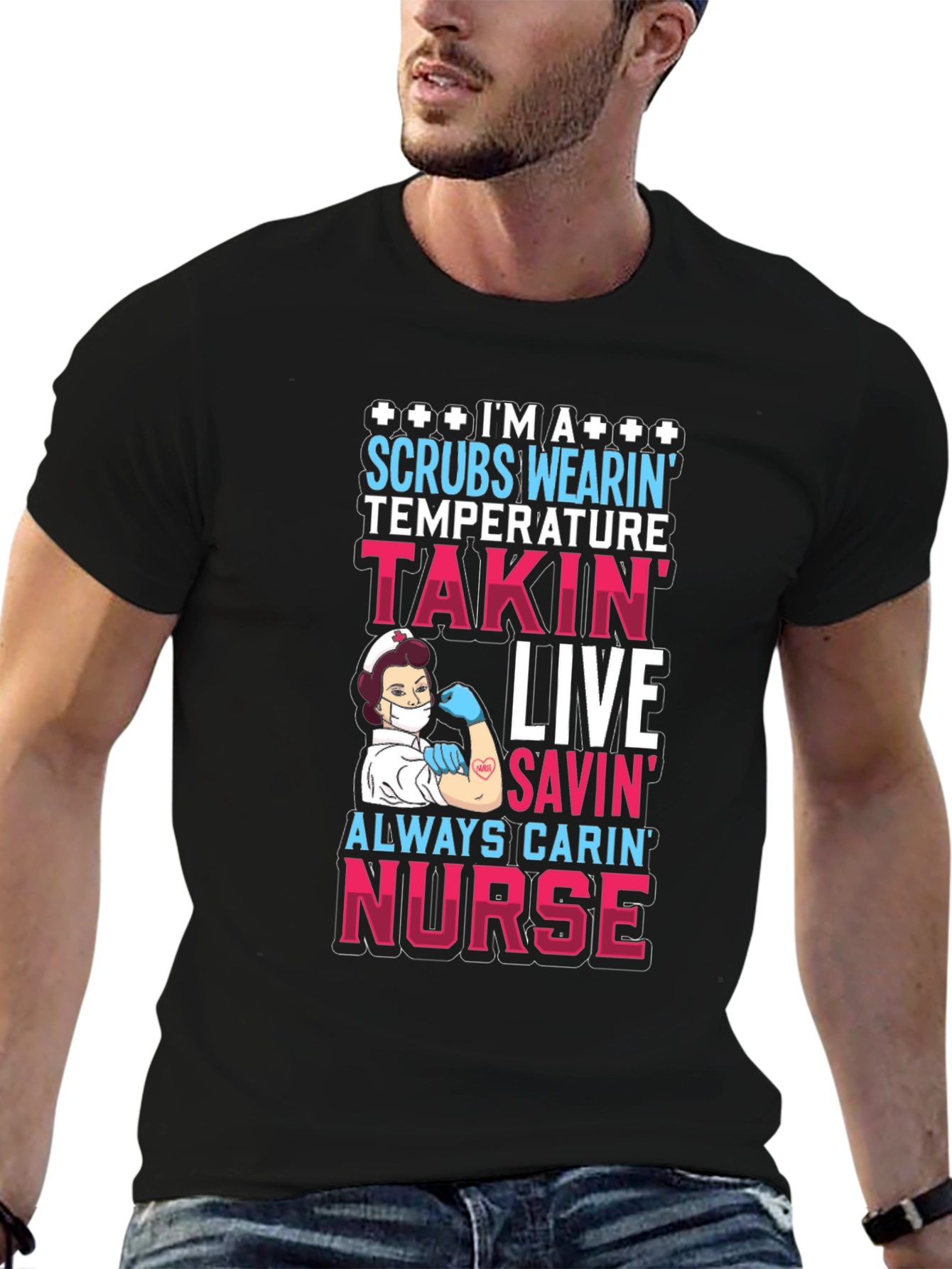 Nurse Graphic T-Shirt - Scrub Life
